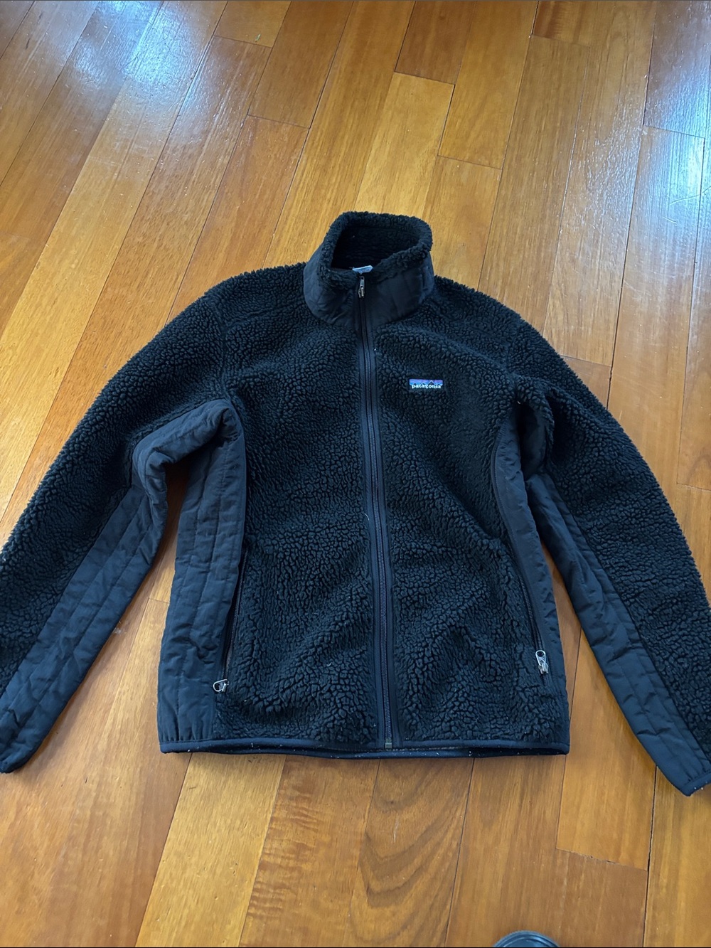 Women’s Patagonia Black Sherpa Fleece Jacket
